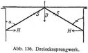 Abb. 136. Dreieckssprengwerk.